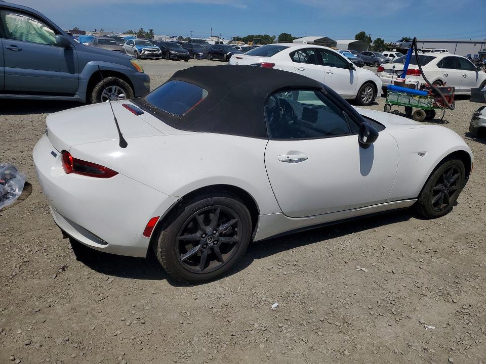 2019 Mazda Mx-5 VIN JM1NDAB73K0307367 COPART salvage auction — FRONT END, CA - SALVAGE CERTIFICATE, sold $5,400 on 2026-07-24 (photo 3)