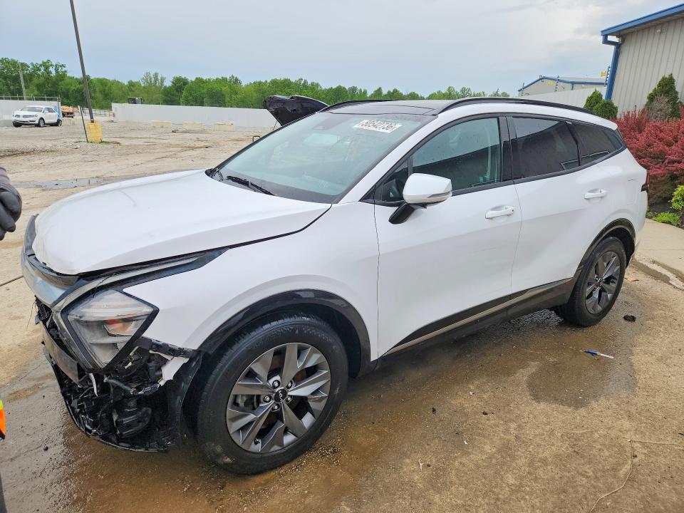 2023 Kia Sportage VIN 5XYK43AF0PG115171 COPART salvage auction — FRONT END, Ky - Cert Of Title-Salvage, sold $175 on 2026-07-30 (photo 1)
