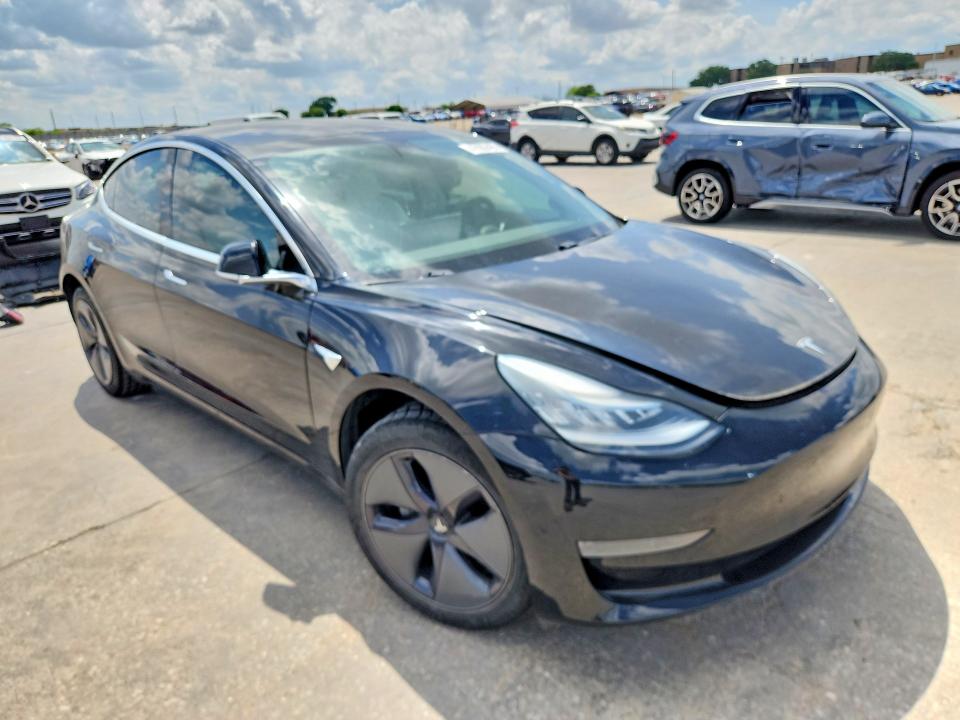 2019 Tesla Model 3 VIN 5YJ3E1EAXKF486276 COPART salvage auction — REAR END, Tx - Certificate Of Title, sold $10,400 on 2026-07-09 (photo 4)