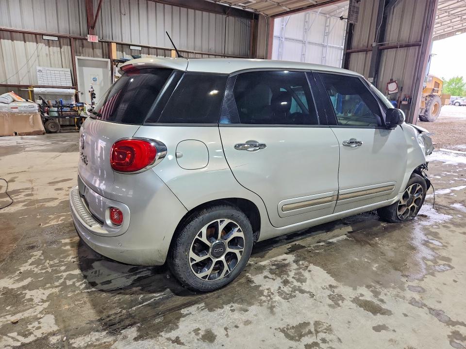 2014 Fiat 500 VIN ZFBCFACH8EZ009330 COPART salvage auction — FRONT END, Mo - Salvage Certificate Of Title, sold $100 on 2026-07-13 (photo 3)