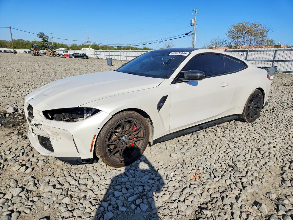 2022 BMW M4 VIN WBS43AZ08NCH79893 COPART salvage auction — FRONT END, Pa - Certificate Of Salvage, sold $41,000 on 2026-07-08 (photo 1)