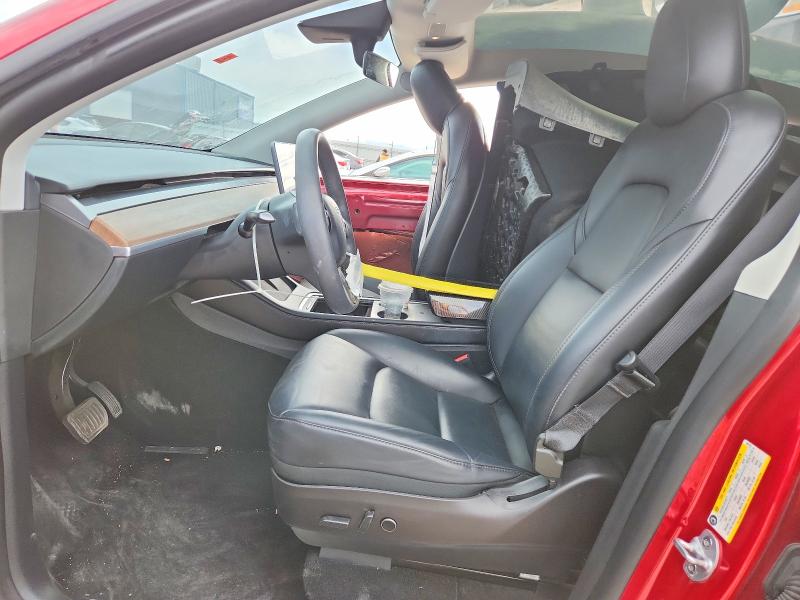 2023 Tesla Model y VIN 7SAYGAEEXPF587475 COPART salvage auction — SIDE, Ut - Salvage Certificate, sold $10,400 on 2026-07-31 (photo 7)