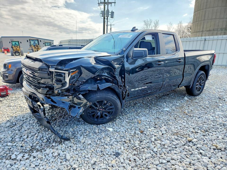 2025 Gmc SIERRA VIN 1GTRUAEK5SZ129703 COPART salvage auction — FRONT END, Mi - Scrap Certificate Of Title, sold $4,650 on 2026-07-02 (photo 1)