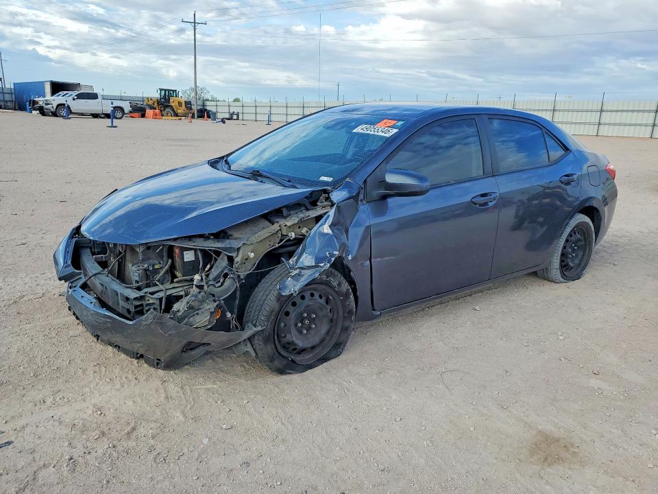 2019 Toyota Corolla VIN 5YFBURHE7KP931377 COPART salvage auction — FRONT END, Id - Salvage Certificate Of Title, sold $2,250 on 2026-07-22 (photo 1)