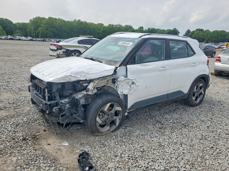 2021 Hyundai Venue VIN KMHRC8A39MU071293 COPART salvage auction — FRONT END, Ar - Cert Of Title-Salvage, sold $1,900 on 2026-07-06 (photo 1)