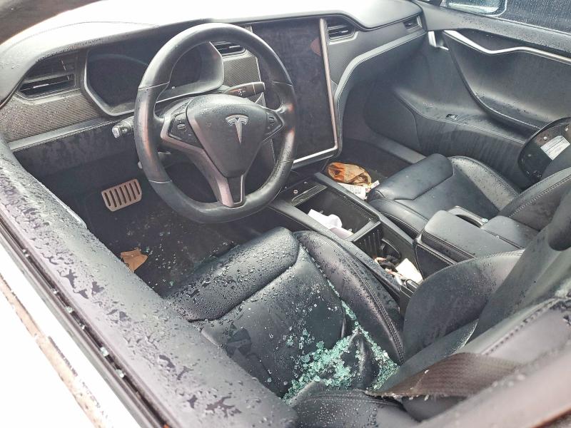 2019 Tesla Model s VIN 5YJSA1E49KF334975 COPART salvage auction — REAR END, On - Permit Salvage, sold $9,600 on 2026-07-14 (photo 8)