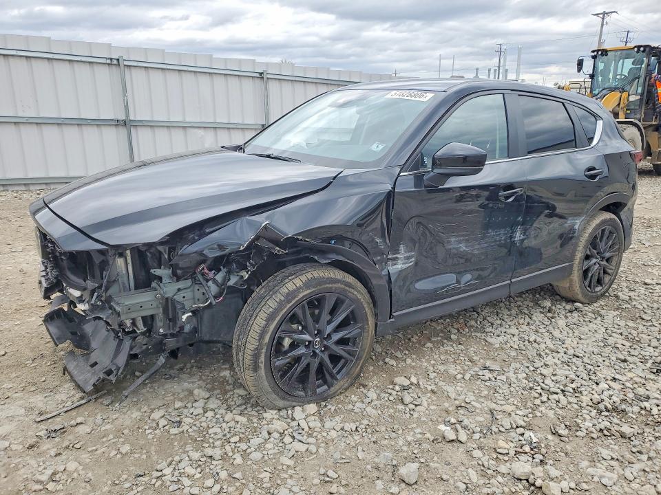 2025 Mazda Cx-5 VIN JM3KFBCM5S0710586 COPART salvage auction — FRONT END, Il - Salvage Certificate, sold $6,500 on 2026-07-20 (photo 1)