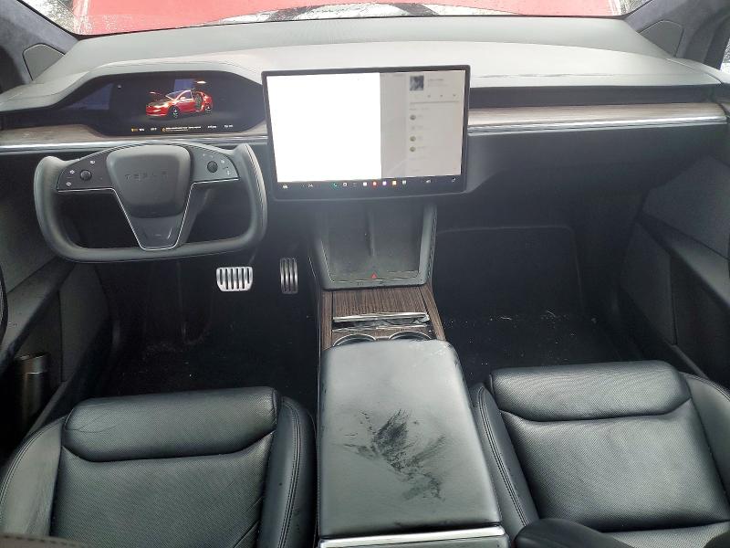 2021 Tesla Model x VIN 5YJXCBE54MF326364 COPART salvage auction — FRONT END, IL, sold $7,600 on 2026-07-28 (photo 8)