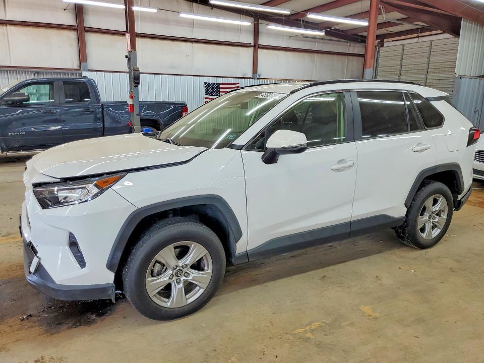 2019 Toyota Rav 4 VIN JTMP1RFV2KJ002977 COPART salvage auction — FRONT END, Nc - Salvage Certificate Of Title, sold $10,600 on 2026-07-15 (photo 1)