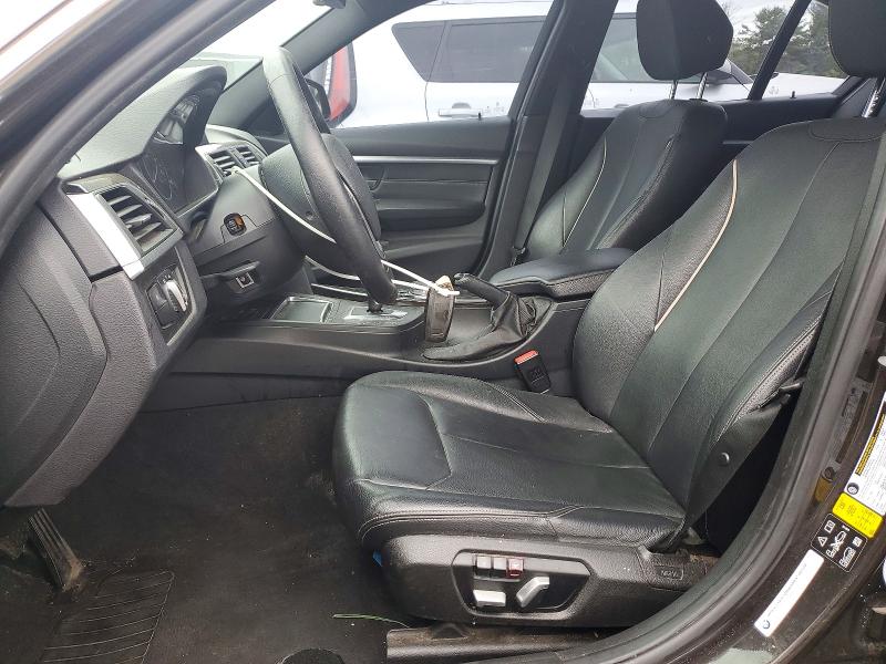2016 BMW 3er VIN WBA8E3G56GNU04826 COPART salvage auction — FRONT END, Md - Cert Of Salvage > 75% Damage, sold $800 on 2026-08-10 (photo 7)