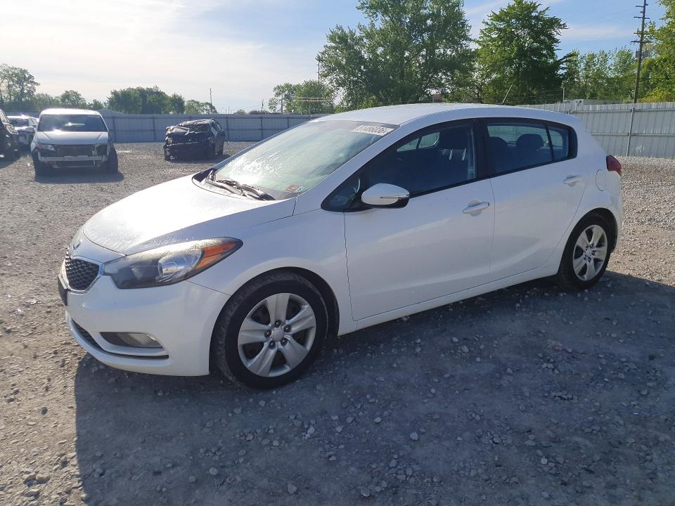 2016 Kia Forte VIN KNAFK5A85G5584024 COPART salvage auction — VANDALISM, Oh - Cert Of Title-Salvage, sold $1,050 on 2026-07-31 (photo 1)