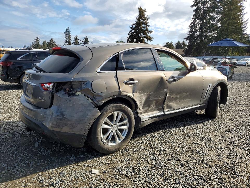 2011 Infiniti Fx35 VIN JN8AS1MW2BM731659 COPART salvage auction — SIDE, Wa - Bill Of Sale, sold $625 on 2026-07-07 (photo 3)