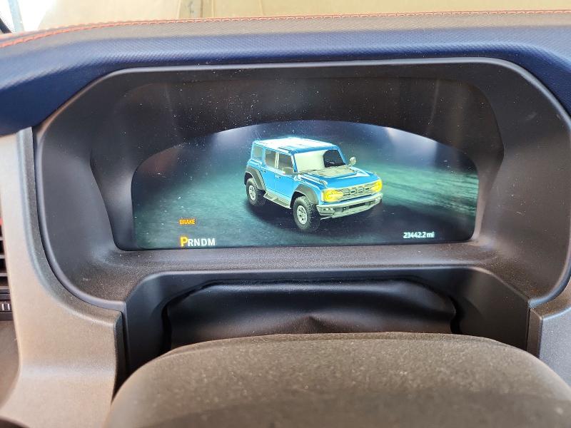 2024 Ford Bronco VIN 1FMEE0RR3RLA62959 COPART salvage auction — Rollover, AZ - CERT OF TITLE - SALVAGE, sold $17,000 on 2026-04-21 (photo 9)