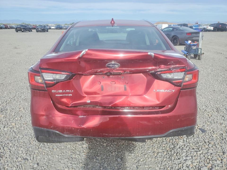 2025 Subaru LEGACY VIN 4S3BWAF62S3010474 COPART salvage auction — FRONT END, ID - SALVAGE CERTIFICATE OF TITLE, sold $3,350 on 2026-07-09 (photo 6)