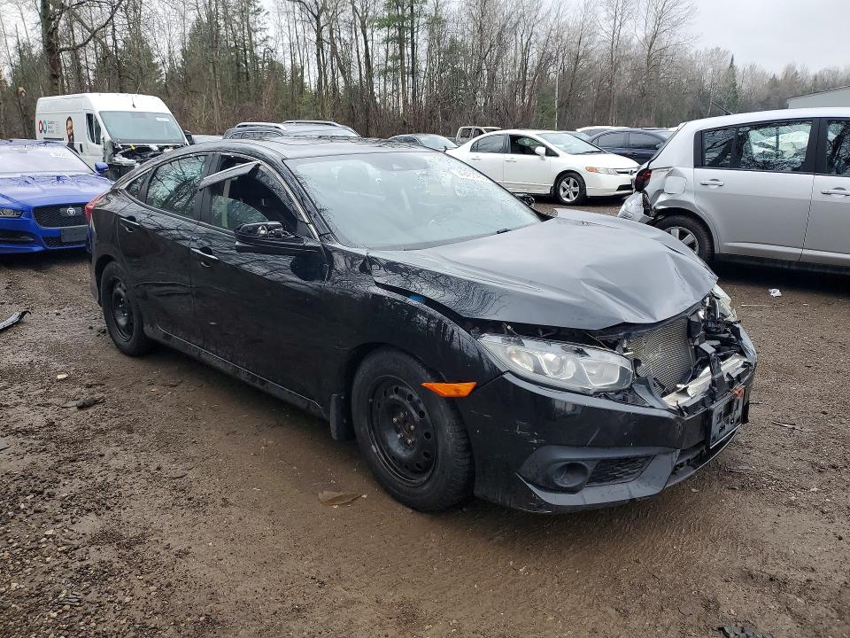 2016 Honda Civic VIN 2HGFC2F83GH000592 COPART salvage auction — FRONT END, On - Permit Salvage, sold $4,050 on 2026-07-02 (photo 4)
