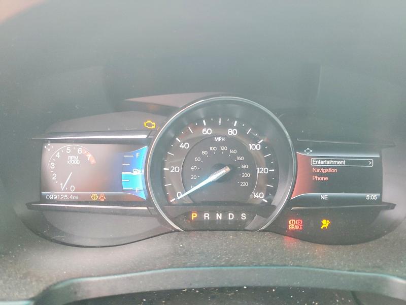 2016 Ford Explorer VIN 1FM5K8GT5GGA84859 COPART salvage auction — FRONT END, Tx - Salvage Vehicle Title, sold $2,700 on 2026-07-09 (photo 9)