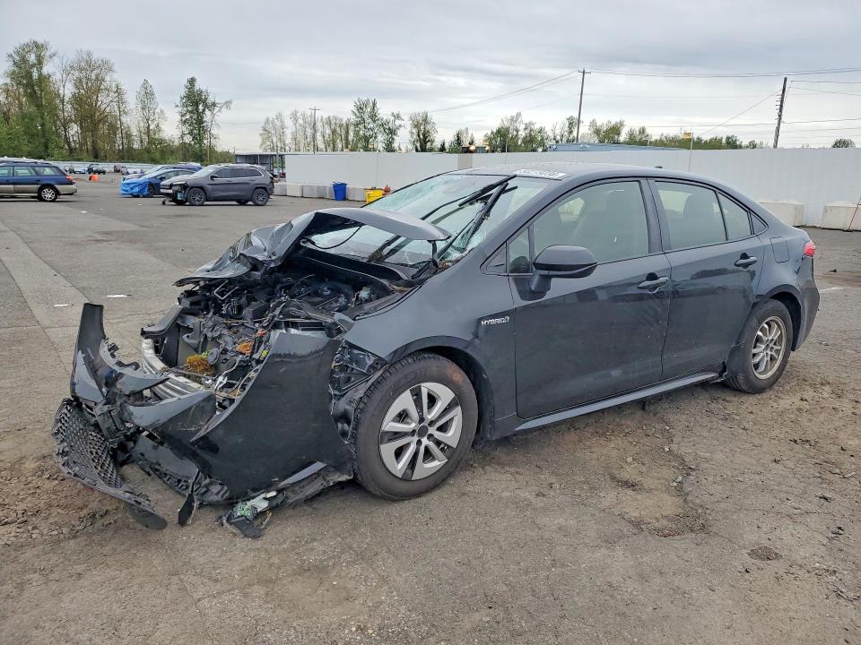 2020 Toyota Corolla VIN JTDEBRBE7LJ023903 COPART salvage auction — FRONT END, Or - Salvage Title Certificate, sold $4,650 on 2026-07-13 (photo 1)
