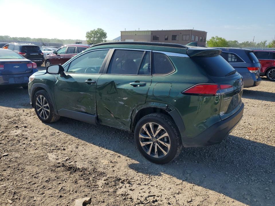 2022 Toyota Corolla cross VIN 7MUDAABG3NV002706 COPART salvage auction — SIDE, KS - CERT OF TITLE-SALVAGE, sold $7,000 on 2026-07-14 (photo 2)