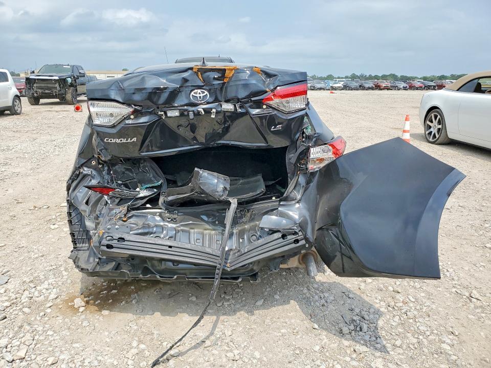 2022 Toyota Corolla VIN 5YFEPMAE0NP383342 COPART salvage auction — REAR END, Tx - Salvage Vehicle Title, sold $2,850 on 2026-07-09 (photo 6)