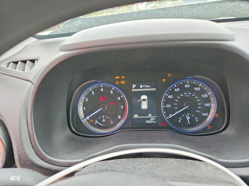 2022 Hyundai Kona VIN KM8K6CABXNU756441 COPART salvage auction — FRONT END, Nj - Cert Of Title-Salvage, sold $2,550 on 2026-07-27 (photo 9)