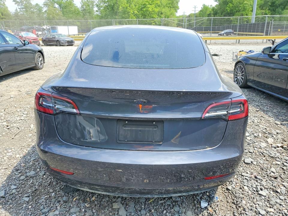 2021 Tesla Model 3 VIN 5YJ3E1EA0MF015949 COPART salvage auction — FRONT END, Md - Cert Of Salvage > 75% Damage, sold $4,700 on 2026-07-17 (photo 6)