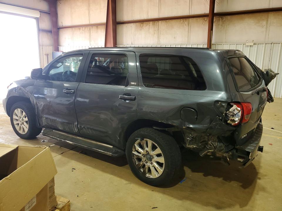 2009 Toyota Sequoia VIN 5TDZT64A79S000754 COPART salvage auction — REAR END, TX - SALVAGE VEHICLE TITLE (P), sold $1,450 on 2026-07-27 (photo 2)