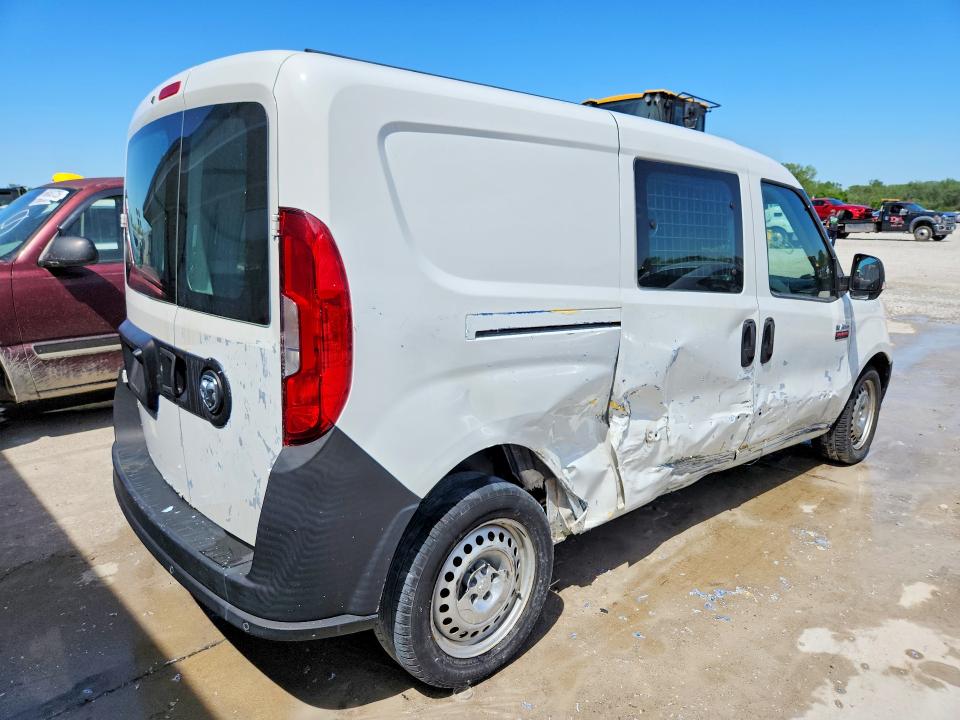 2021 Ram Promaster city VIN ZFBHRFAB4M6U37310 COPART salvage auction — SIDE, Va - Cert Of Title - Salvage, sold $1,800 on 2026-07-15 (photo 3)