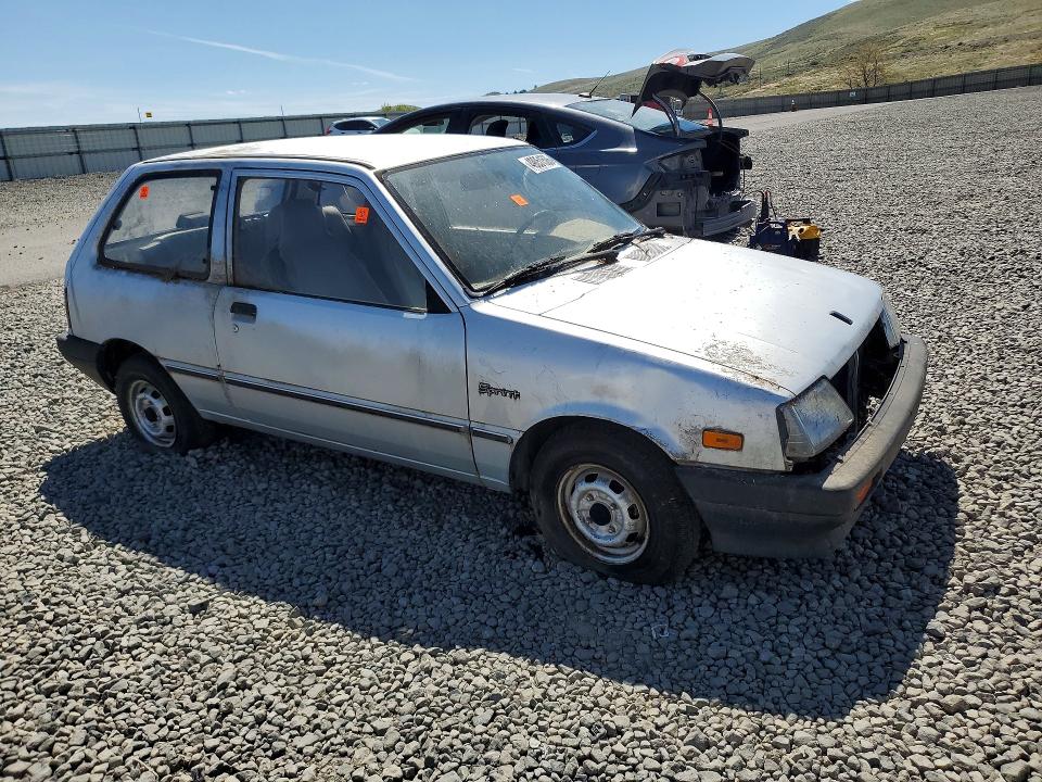 1987 Chevrolet Geo sprint VIN JG1MR2158HK758108 COPART salvage auction — FRONT END, Nv - Salvage Title, sold $225 on 2026-07-30 (photo 4)