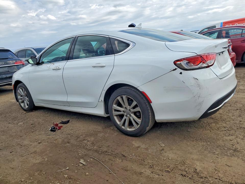 2016 Chrysler 200 VIN 1C3CCCAB7GN169729 COPART salvage auction — FRONT END, Il - Salvage Certificate, sold $400 on 2026-07-09 (photo 2)