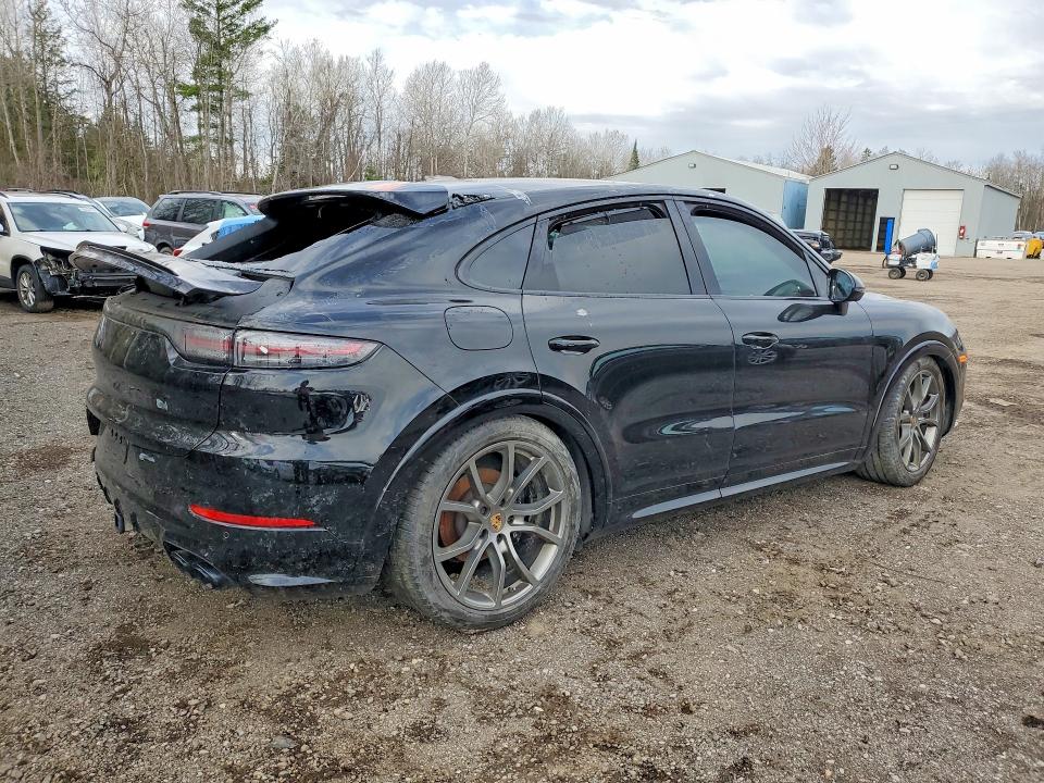 2023 Porsche Cayenne VIN WP1BB2AY6PDA30589 COPART salvage auction — WATER/FLOOD, On - Permit No Brand - Unfit, sold $41,250 on 2026-07-02 (photo 3)