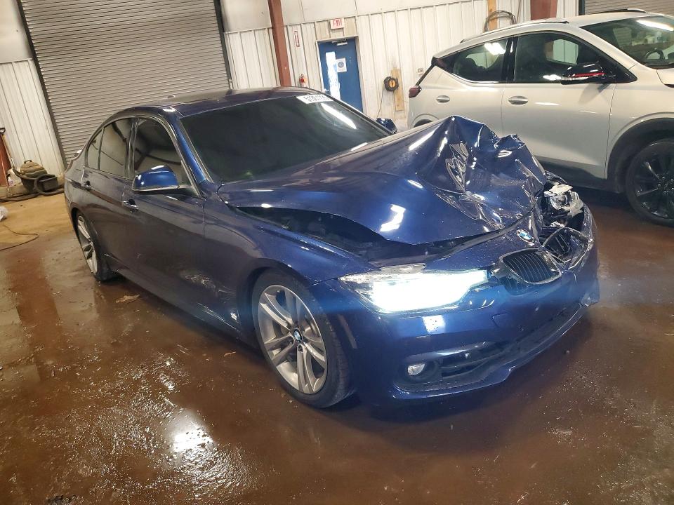 2016 BMW 3er VIN WBA8B7C57GK702549 COPART salvage auction — FRONT END, Mi - Certificate Of Title, sold $4,050 on 2026-07-06 (photo 4)