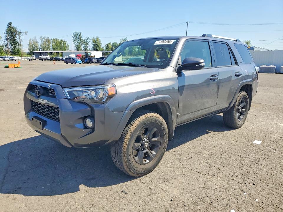 2019 Toyota 4runner VIN JTEBU5JR3K5715900 COPART salvage auction — SIDE, Or - Salvage Title Certificate, sold $12,400 on 2026-07-06 (photo 1)