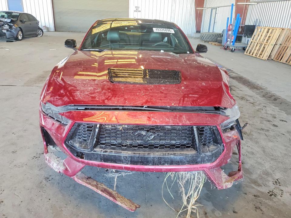 2025 Ford Mustang VIN 1FA6P8CF7S5406812 COPART salvage auction — ROLLOVER, Ca - Salvage Certificate, sold $8,100 on 2026-07-02 (photo 5)
