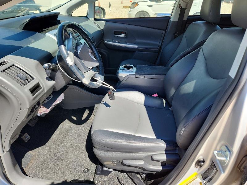 2014 Toyota Prius VIN JTDZN3EU8E3304589 COPART salvage auction — FRONT END, TX - SALVAGE VEHICLE TITLE (P), sold $1,200 on 2026-07-23 (photo 7)