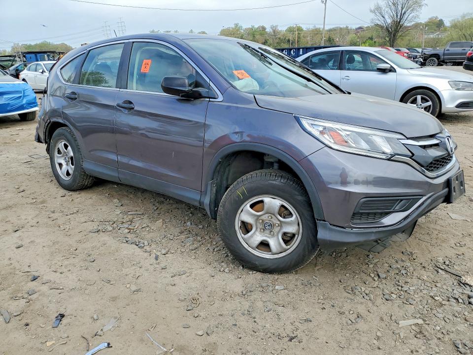 2015 Honda VIN 5J6RM4H33FL068196 COPART salvage auction — REAR END, Md - Cert Of Salvage > 75% Damage, sold $2,250 on 2026-07-02 (photo 4)
