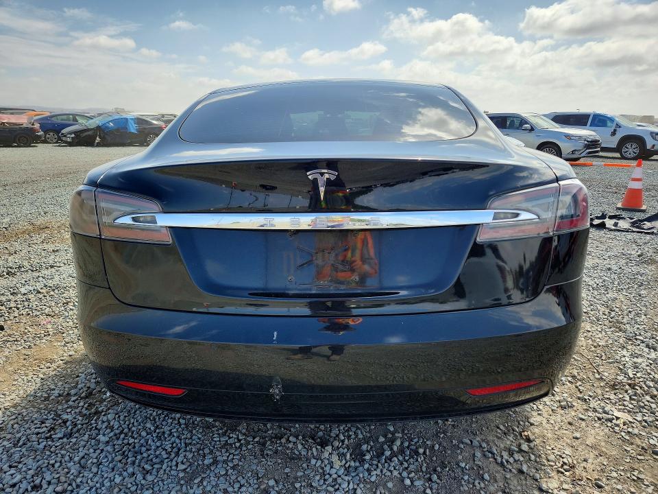 2017 Tesla Model s VIN 5YJSA1E24HF193191 COPART salvage auction — FRONT END, Ca - Salvage Certificate, sold $7,800 on 2026-07-17 (photo 6)