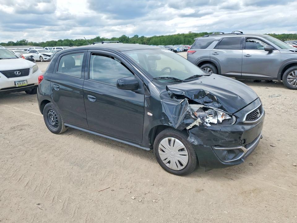 2020 Mitsubishi Mirage VIN ML32A3HJ4LH000886 COPART salvage auction — FRONT END, Mo - Salvage Certificate Of Title, sold $150 on 2026-07-21 (photo 4)