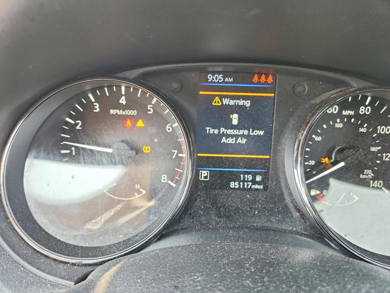 2020 Nissan Rogue Sport VIN JN1BJ1CV3LW269259 COPART salvage auction — Rear End, TN - SALVAGE CERTIFICATE, sold $4,700 on 2026-07-09 (photo 9)