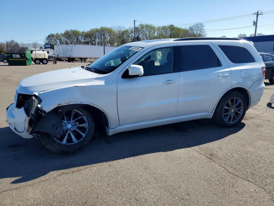 2018 Dodge Durango VIN 1C4RDJDG4JC102233 — COPART salvage auction photo