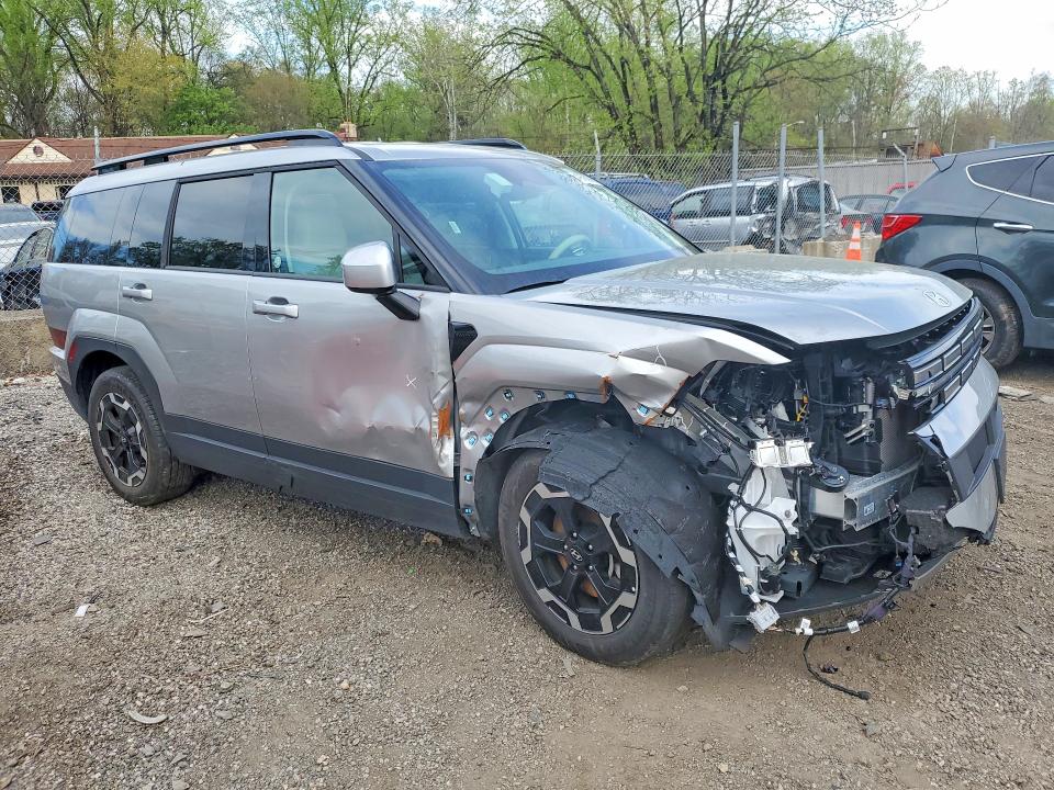 2025 Hyundai Santa fe VIN 5NMP24GL9SH135478 COPART salvage auction — FRONT END, Fl - Certificate Of Destruction, sold $14,400 on 2026-07-30 (photo 4)