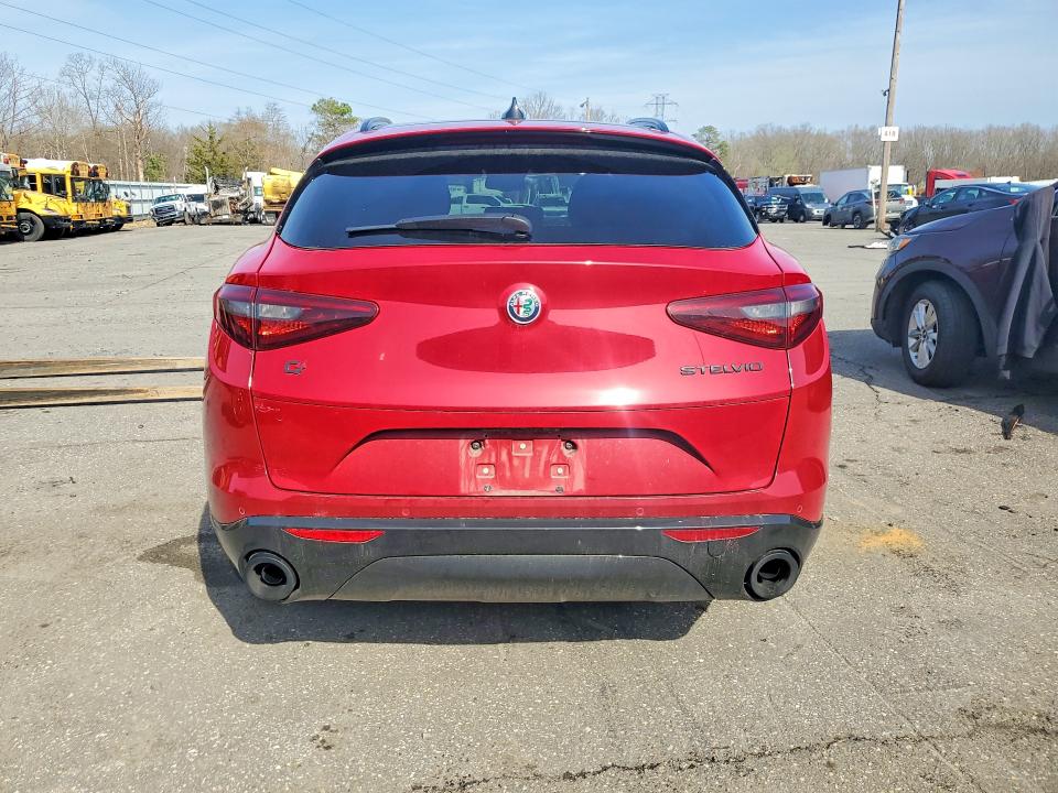 2020 Alfa romeo Stelvio VIN ZASPAKBN9L7C95246 COPART salvage auction — FRONT END, Pa - Certificate Of Salvage, sold $3,300 on 2026-07-28 (photo 6)