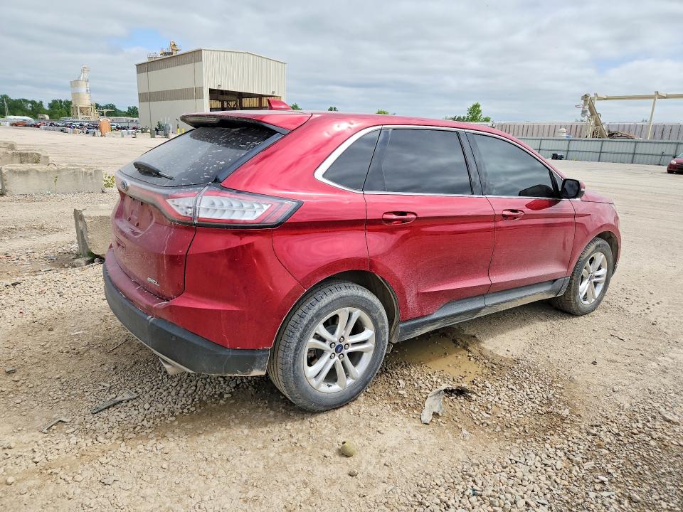 2018 Ford Edge VIN 2FMPK3J85JBC37304 COPART salvage auction — HAIL, Ks - Cert Of Title-Salvage, sold $2,000 on 2026-07-09 (photo 3)