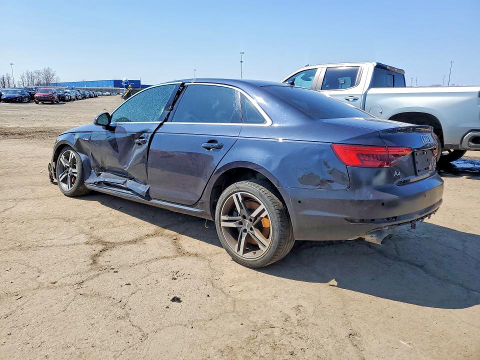 2017 Audi A4 VIN WAUFNAF40HN038822 COPART salvage auction — SIDE, Salvage Title, sold $1,850 on 2026-07-10 (photo 2)