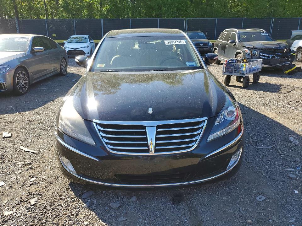 2012 Hyundai Equus VIN KMHGH4JH2CU052483 COPART salvage auction — FRONT END, MD, sold $1,000 on 2026-07-21 (photo 5)