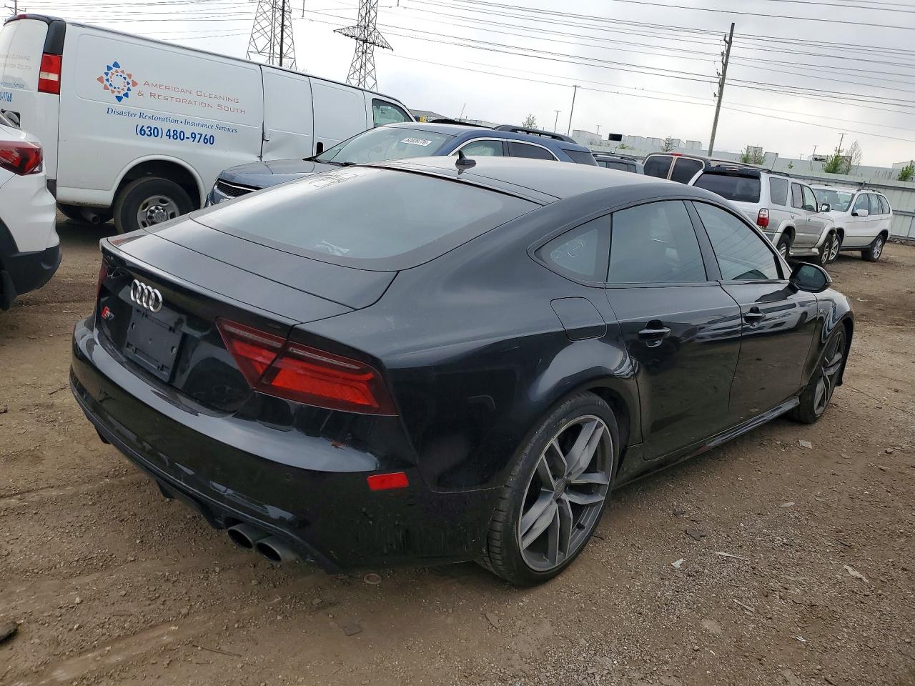 2016 Audi S7 VIN WAUW2AFC0GN070295 COPART salvage auction — Side, IL - SALVAGE CERTIFICATE, sold $6,000 on 2026-06-30 (photo 3)