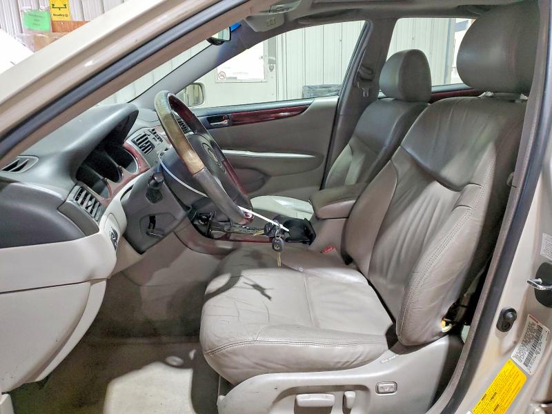 2002 Lexus Es 300 VIN JTHBF30G820063628 COPART salvage auction — FRONT END, PA - CERTIFICATE OF SALVAGE, sold $400 on 2026-07-16 (photo 7)