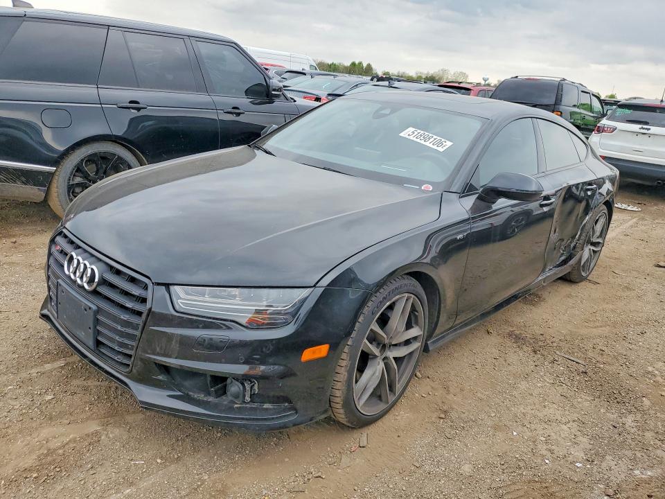 2016 Audi S7 VIN WAUW2AFC0GN070295 COPART salvage auction — SIDE, Il - Salvage Certificate, sold $6,000 on 2026-07-09 (photo 1)
