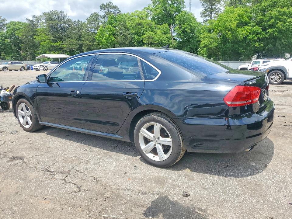 2015 Volkswagen Passat VIN 1VWAS7A38FC122058 COPART salvage auction — FRONT END, Ga - Certificate Of Title, sold $1,500 on 2026-08-29 (photo 2)