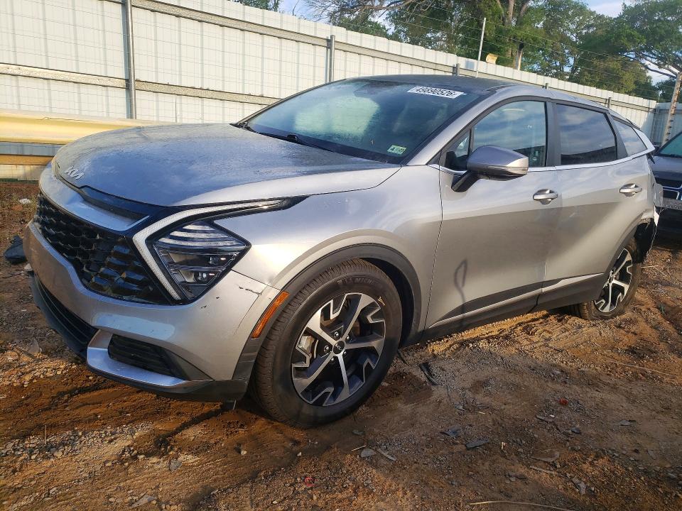 2024 Kia Sportage VIN KNDPV3DFXR7287531 COPART salvage auction — REAR END, Nc - Salvage Certificate Of Title, sold $6,200 on 2026-07-10 (photo 1)