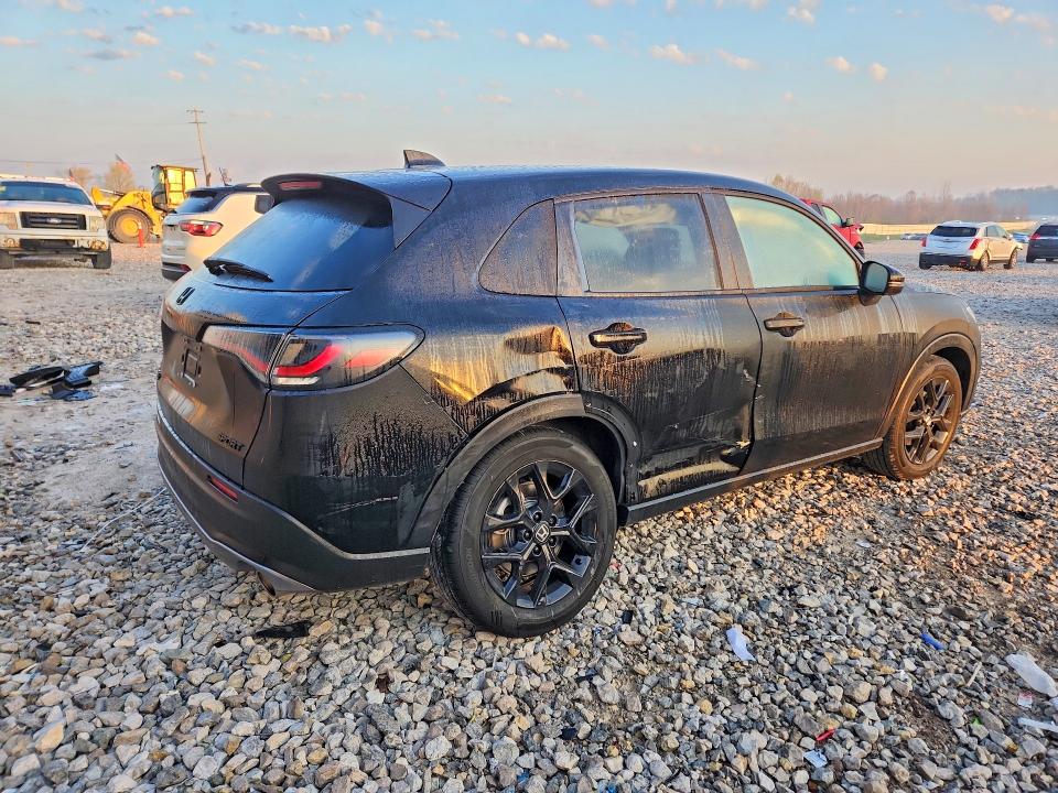 2025 Honda Hr-v VIN 3CZRZ2H5XSM789776 COPART salvage auction — SIDE, Mi - Cert Of Title-Rebuilt Salvage, sold $10,600 on 2026-07-02 (photo 3)